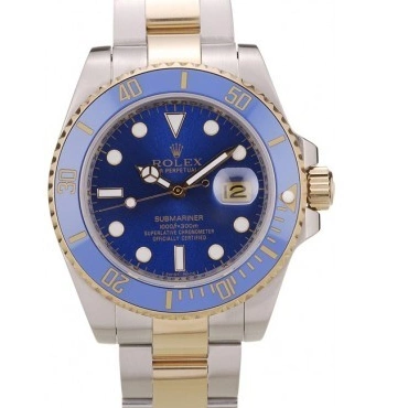 Good Copy Rolex Watches Blue Rolex Bezel Blue Dial 98230 Submariner 0725